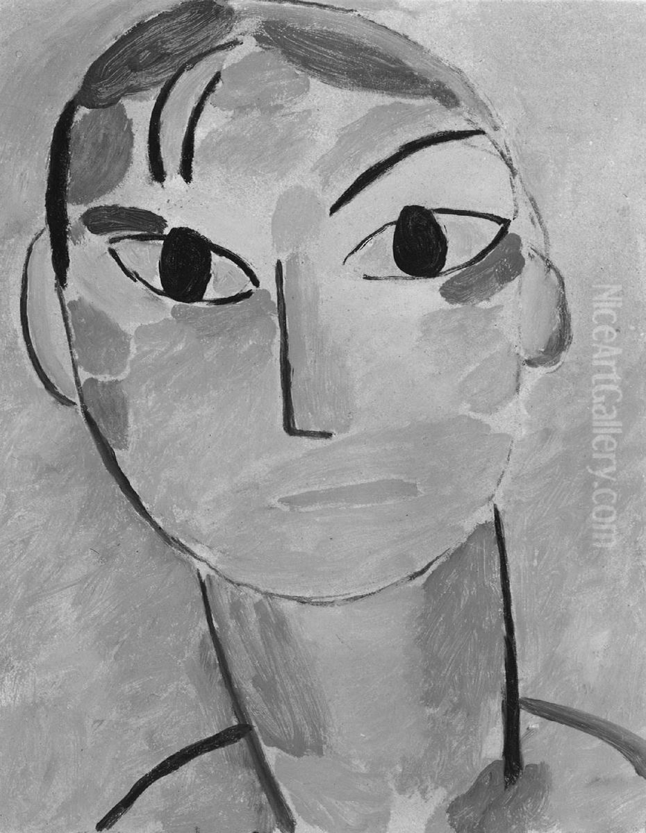 Andrej Oil Painting by Alexei Jawlensky
