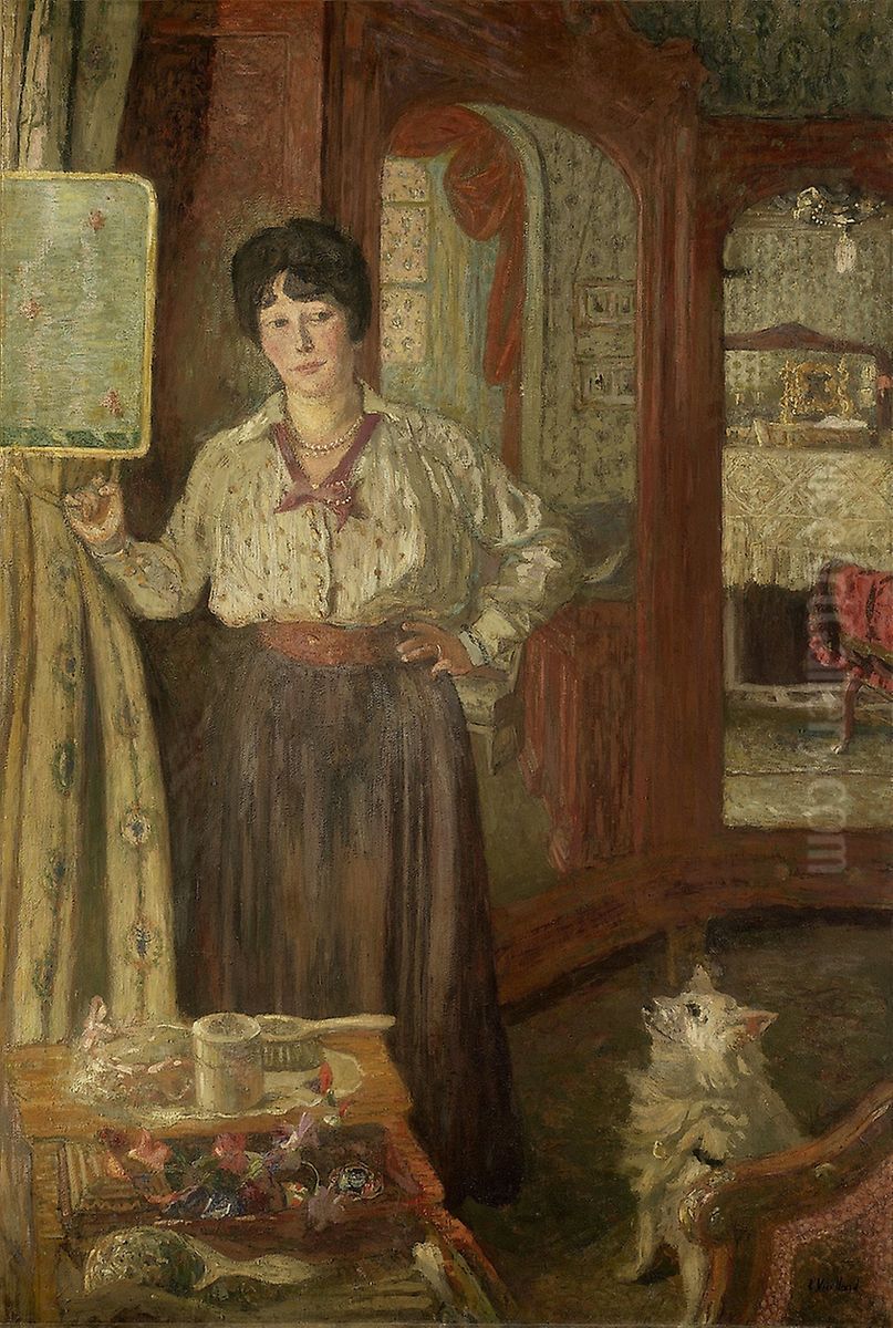 Portrait of Madame Guerin Oil Painting by Jean-Edouard Vuillard