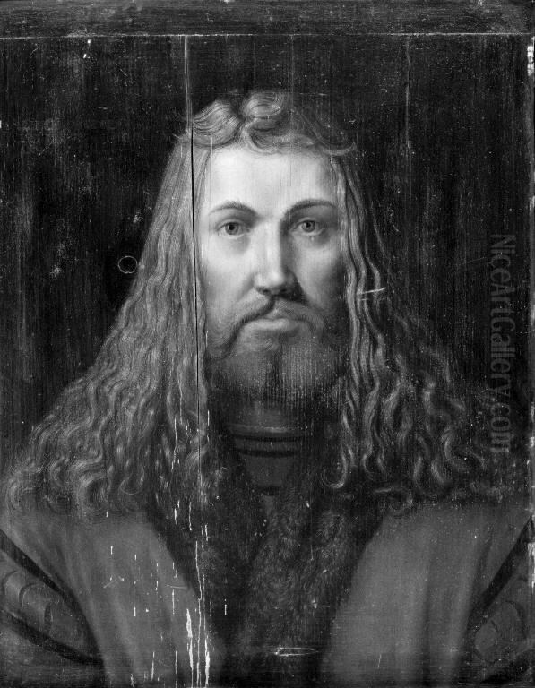 Portrait of the Artist Oil Painting by Albrecht Durer