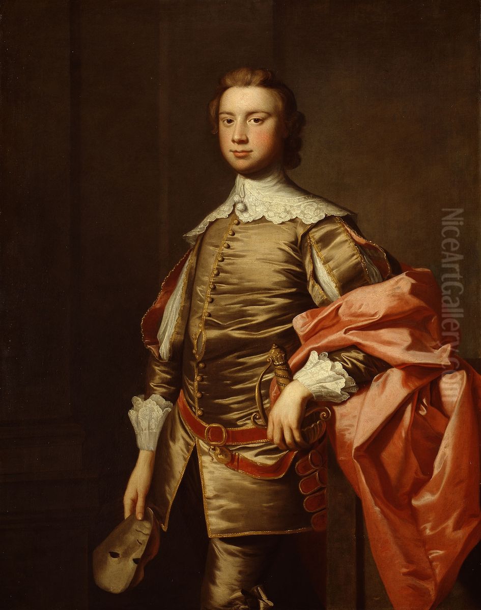 John Van der Wall Oil Painting by Thomas Hudson