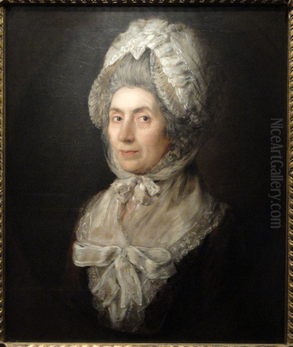 Sarah Dupont Oil Painting by Thomas Gainsborough