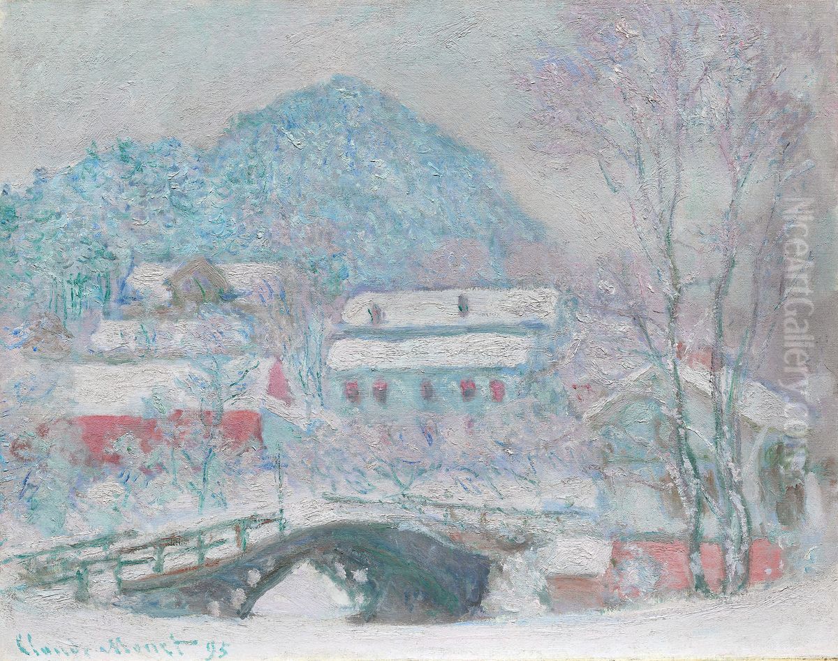 Sandvika, Norway Oil Painting by Claude Oscar Monet