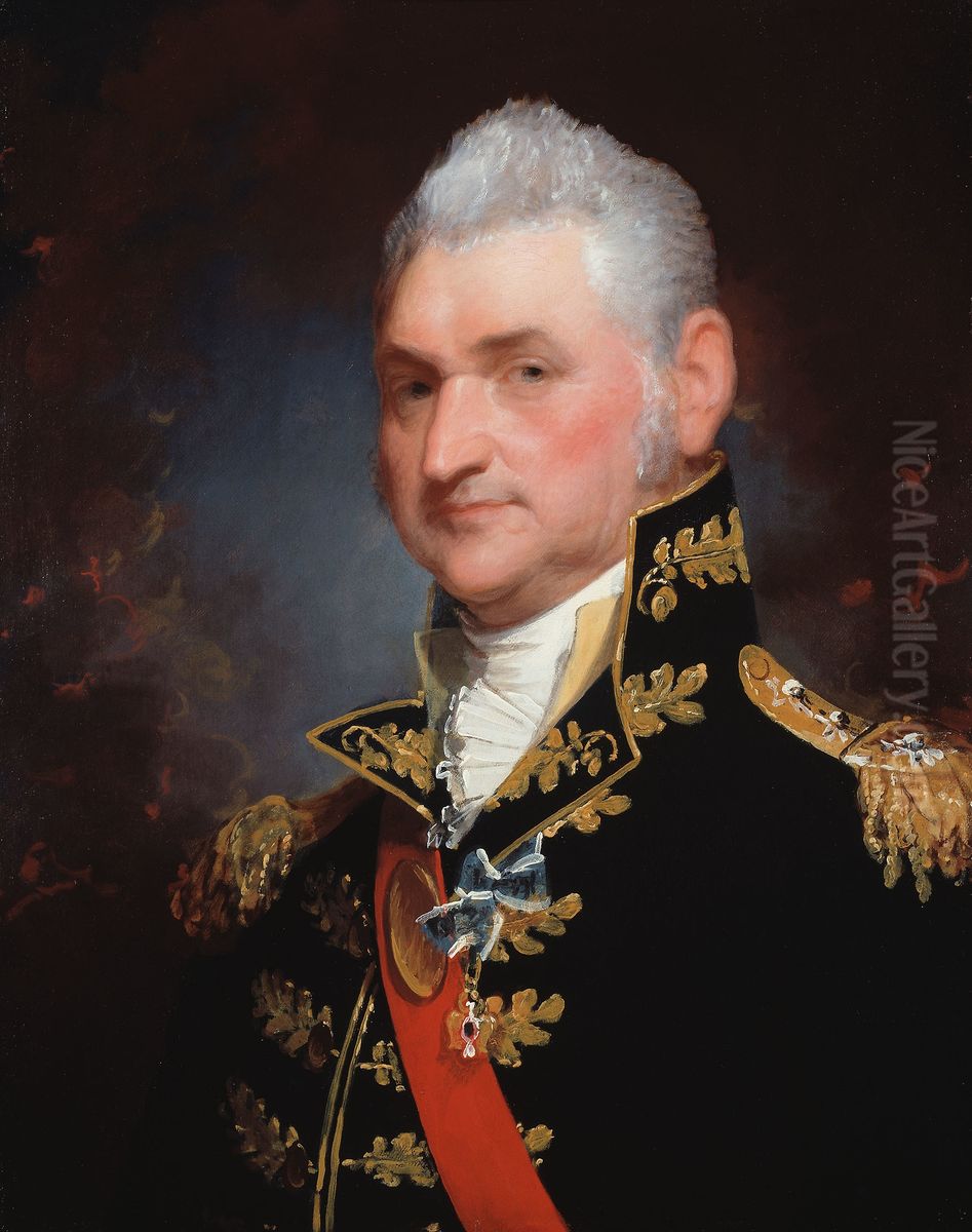 Major-General Henry Dearborn Oil Painting by Gilbert Stuart