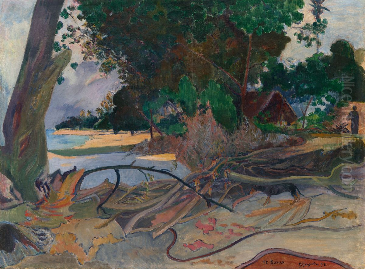 Te burao Oil Painting by Paul Gauguin