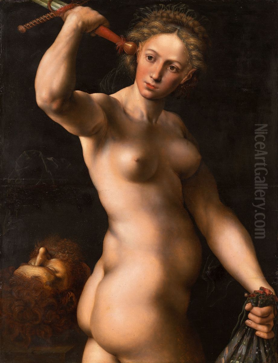 Judith Oil Painting by Jan Sanders Van Hemessen