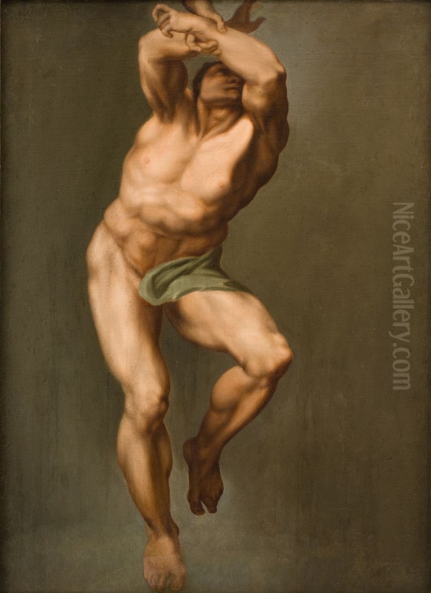 Male Figure. After Michelangelo's 