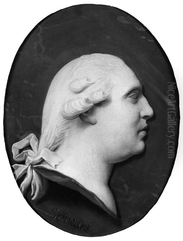 Skuespilleren Frederik Schwarz Oil Painting by Jens Juel