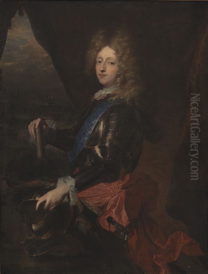 Portrait ofFrederick IV of Denmark Oil Painting by Hyacinthe Rigaud