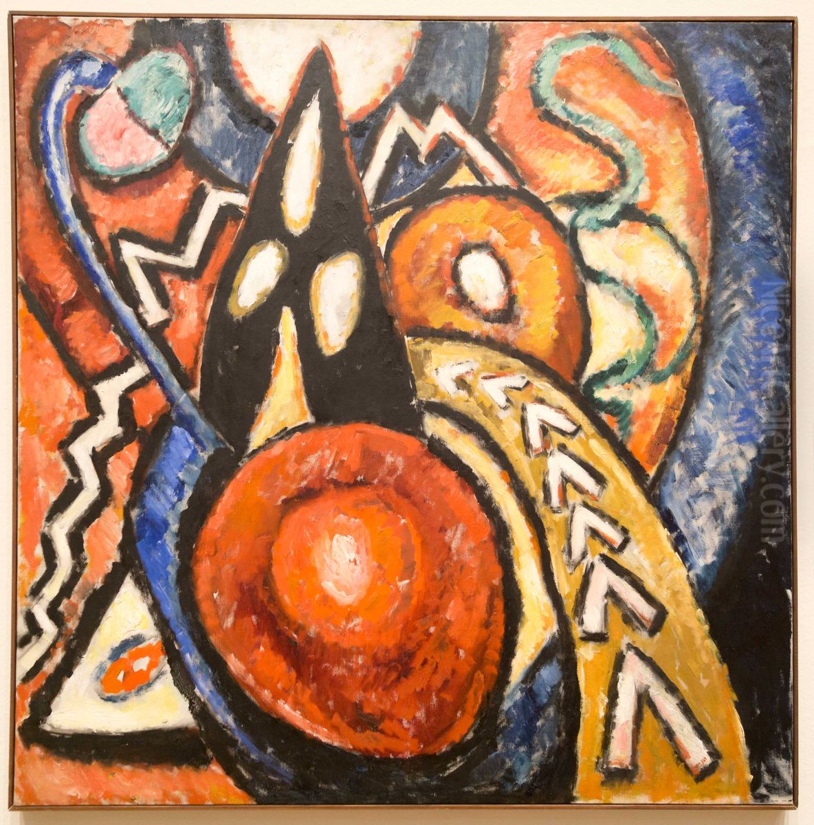 Movements Oil Painting by Marsden Hartley