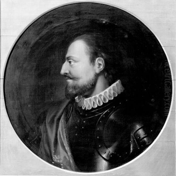 En ridder i harnisk Oil Painting by Eric Paulsen