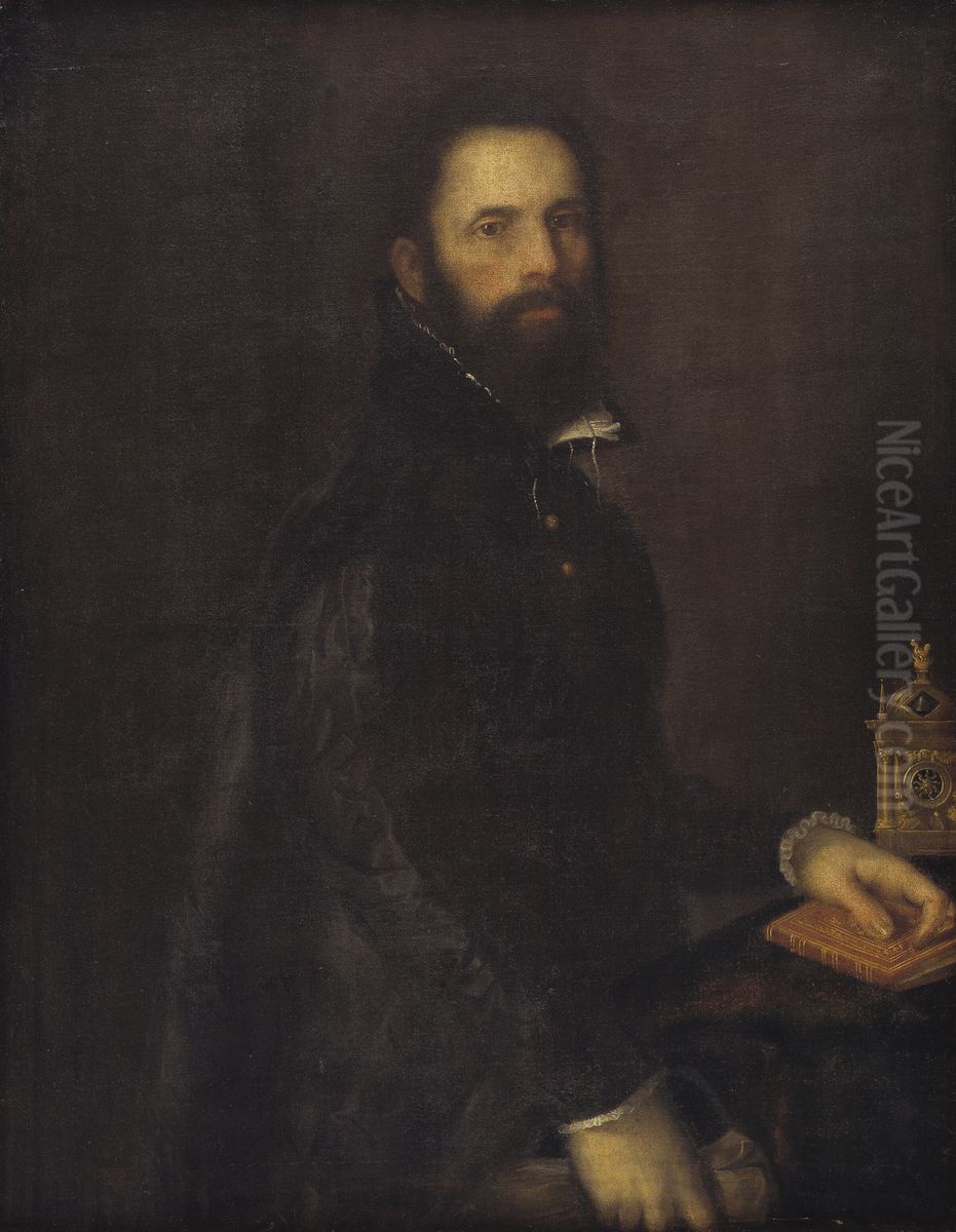 Portrait of Antonio Galli Oil Painting by Federico Barocci