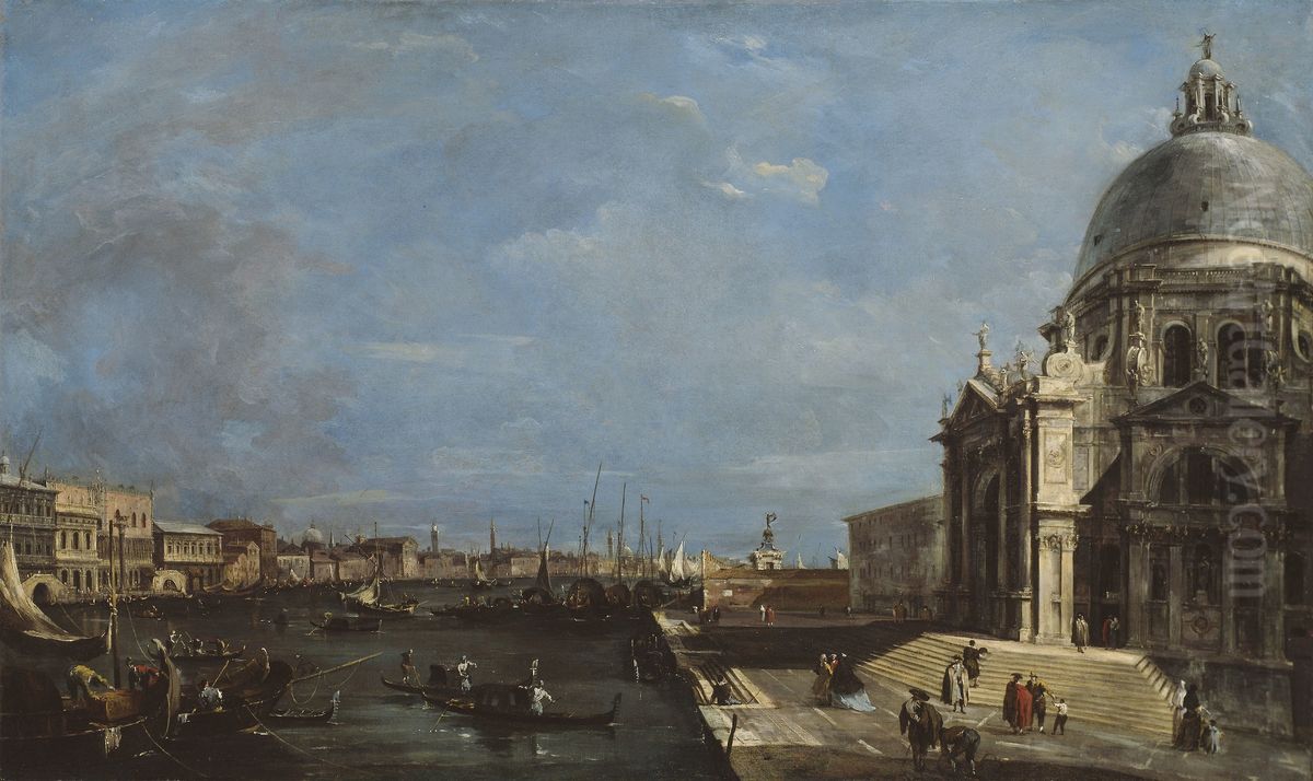 The Grand Canal, Venice Oil Painting by Francesco Guardi