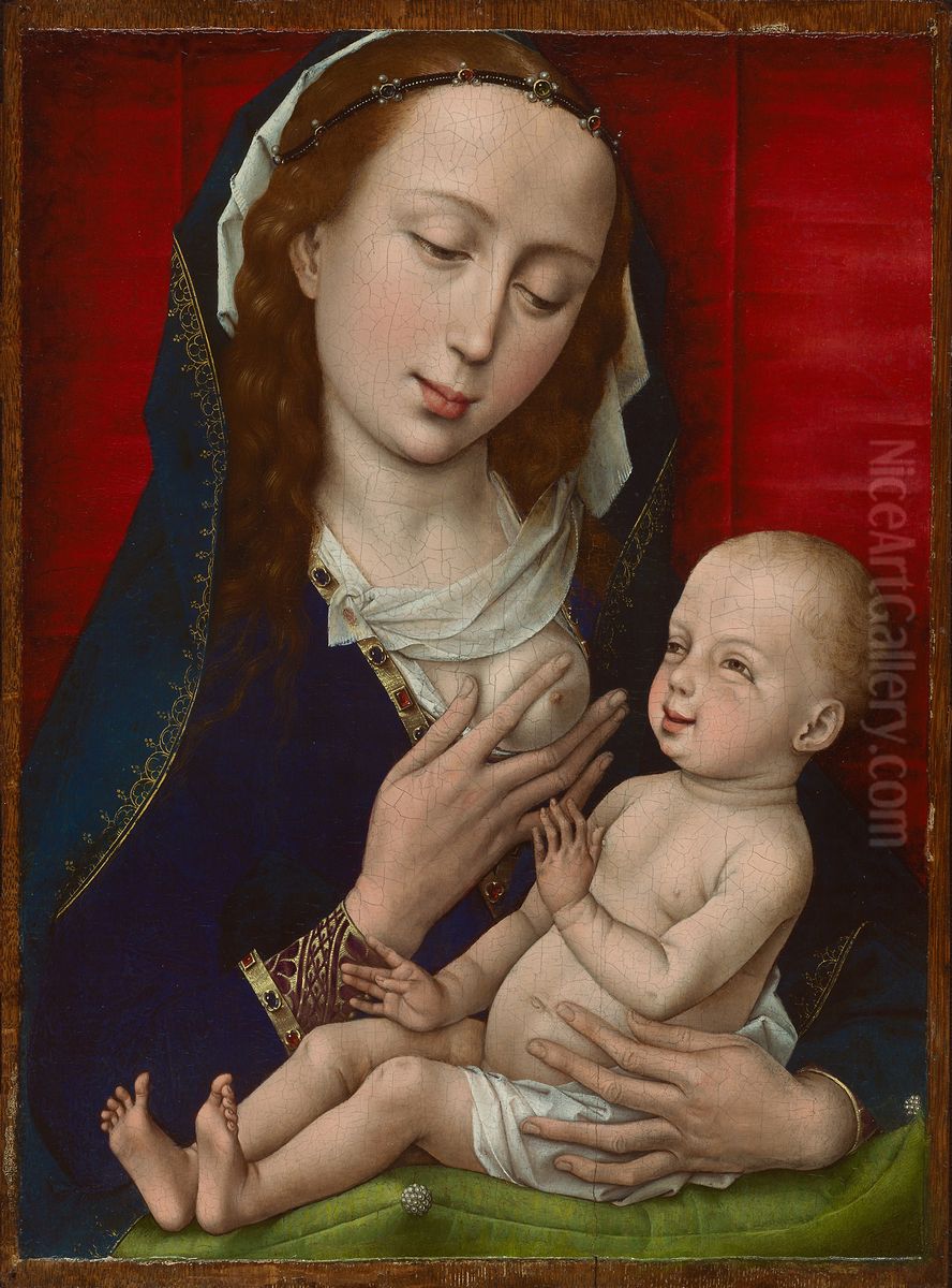 Virgin and Child Oil Painting by Rogier van der Weyden