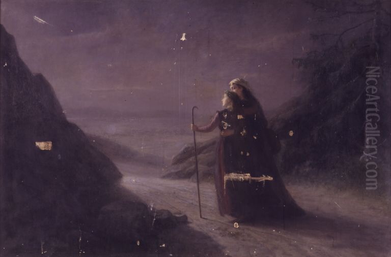 Marsk Stigs dotre Oil Painting by Geskel Saloman