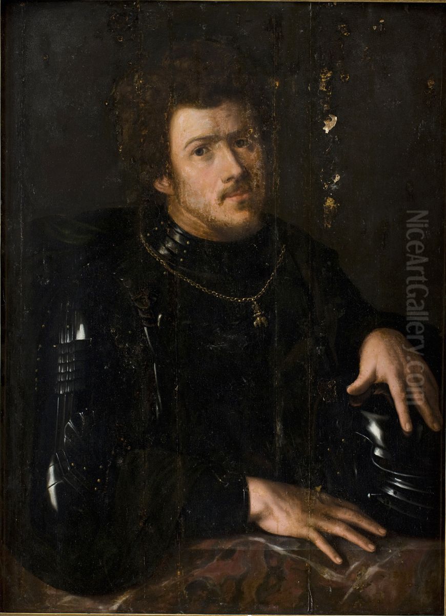 Portrait of Charles the Bold Oil Painting by Sebastiano Del Piombo