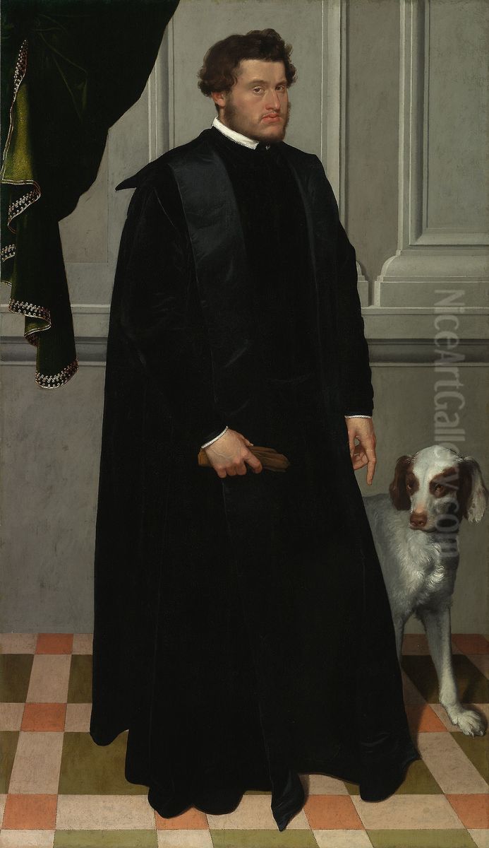 Gian Lodovico Madruzzo Oil Painting by Giovanni Battista Moroni