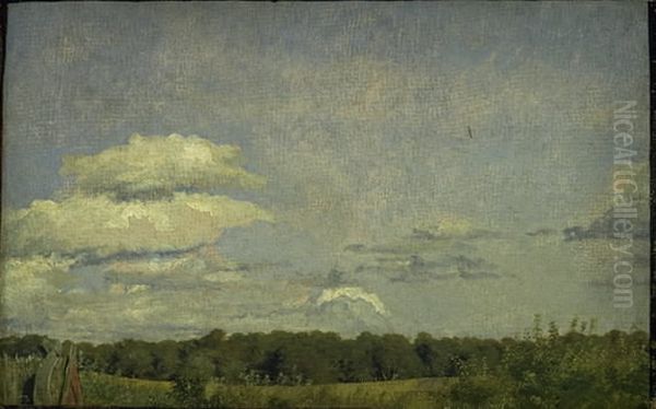 View from Classens Have Oil Painting by Christen Kobke