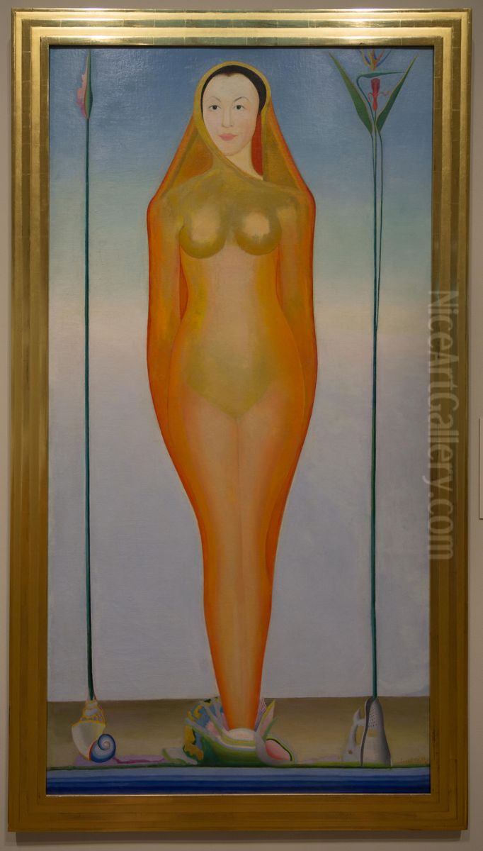 A Vision Oil Painting by Joseph Stella