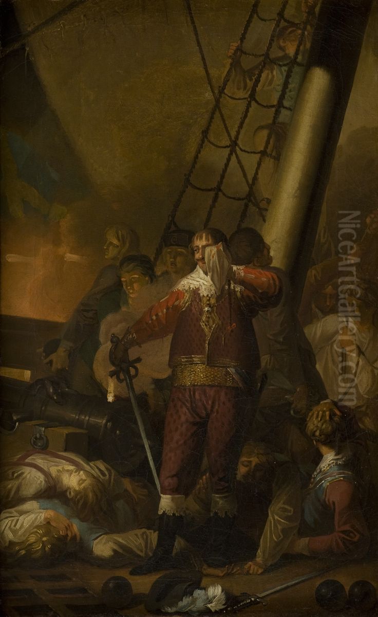 Christian IV Aboard his Flagship 