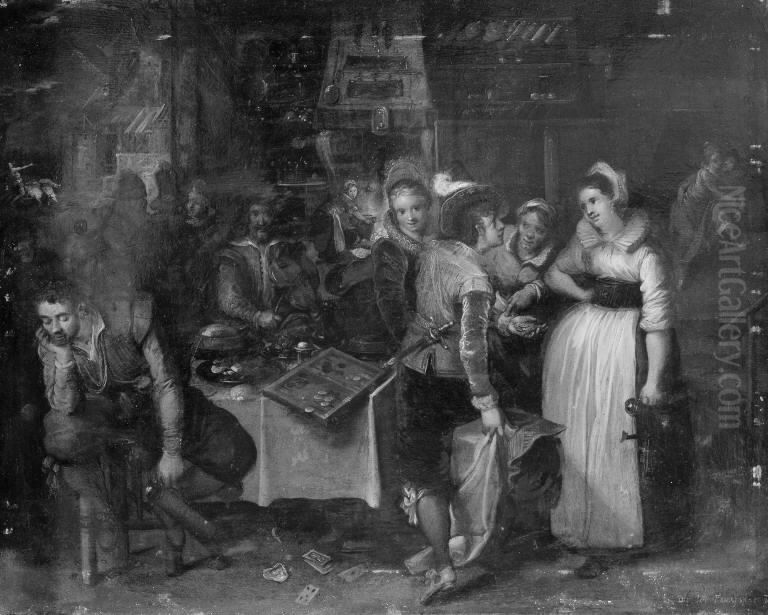 The Prodigal Son Oil Painting by Frans Francken the Younger