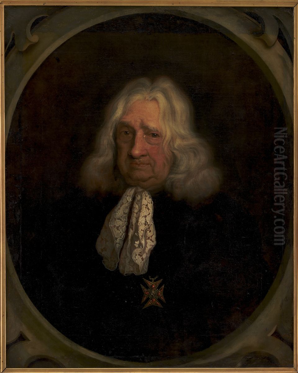 Jean Baptiste Tavernier Oil Painting by Jacques d'Agar