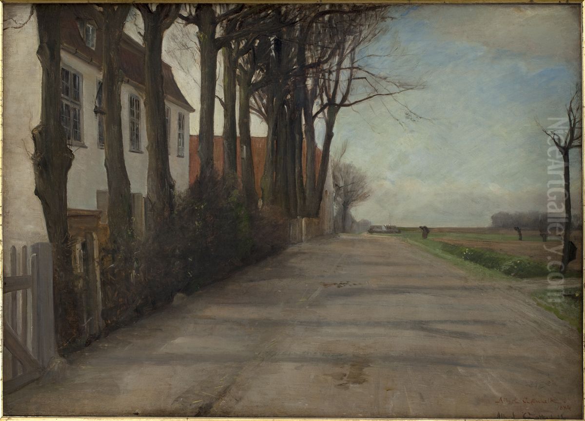 The Road Leading past 