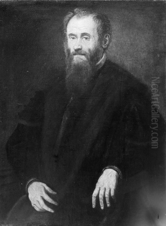 Portrait of a Man Oil Painting by Jacopo Tintoretto