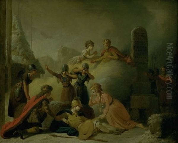 Slutningsscenen af Johannes Ewalds 