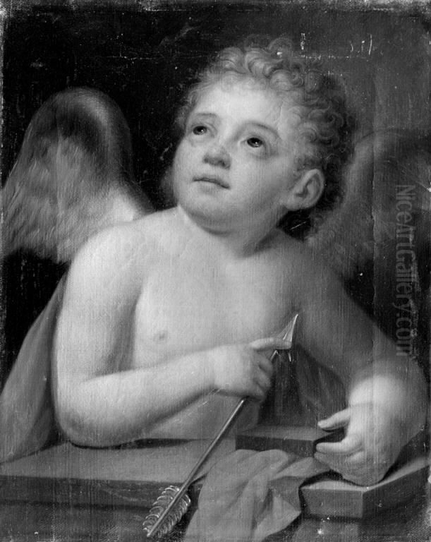 Cupid Oil Painting by Anton Raphael Mengs
