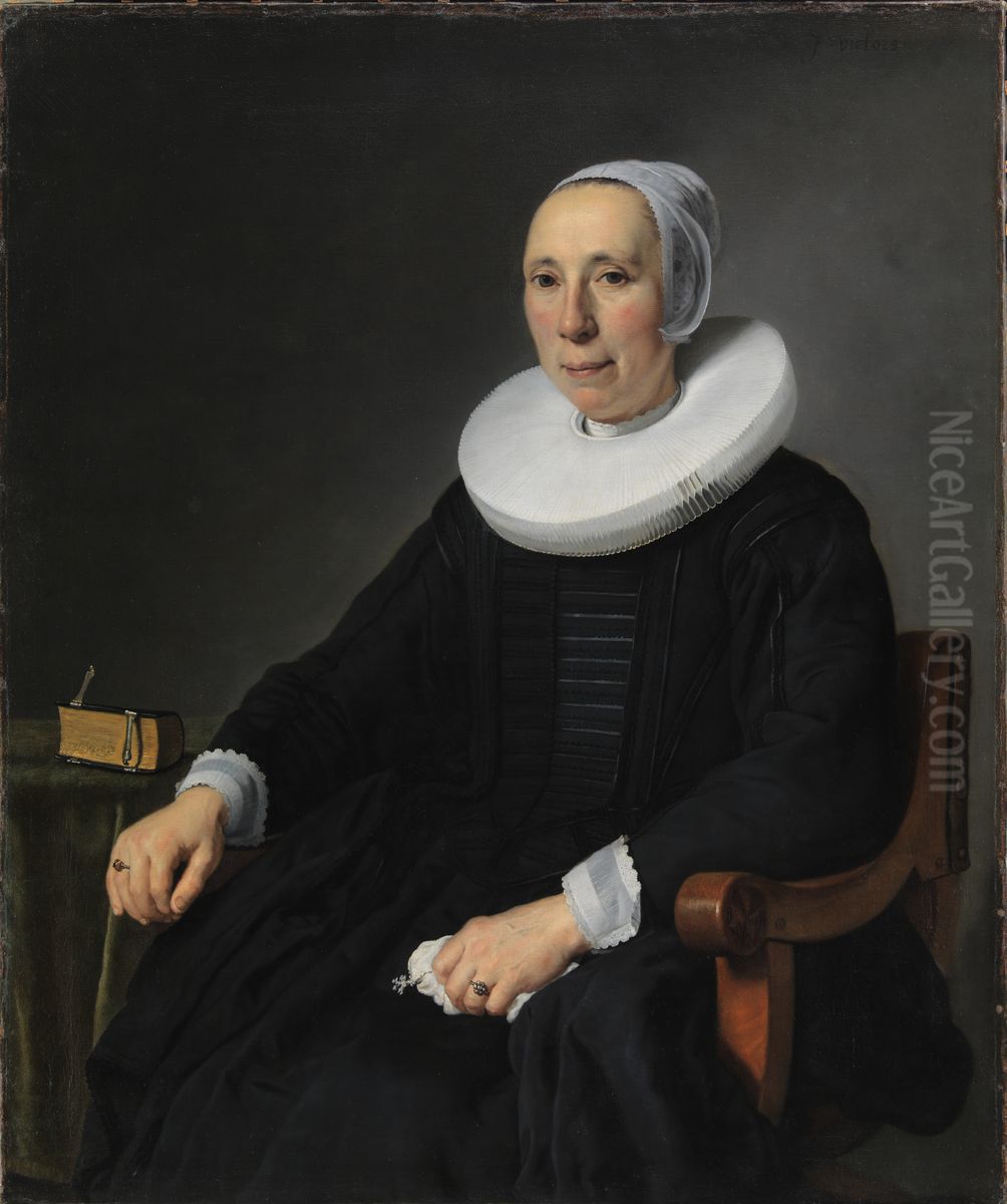 Portrait of a Lady Oil Painting by Jan Victors