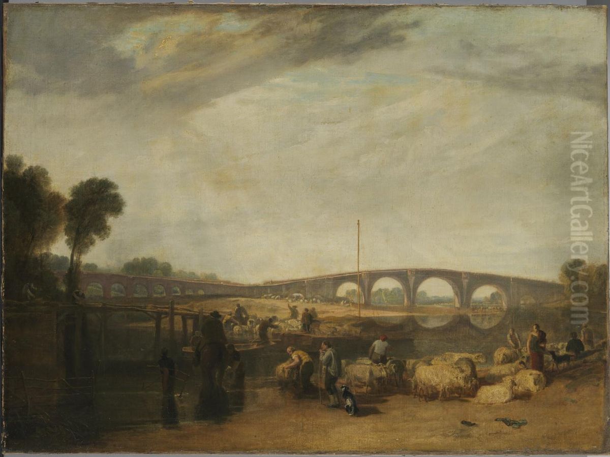 Walton bridges Oil Painting by J. M. W. Turner