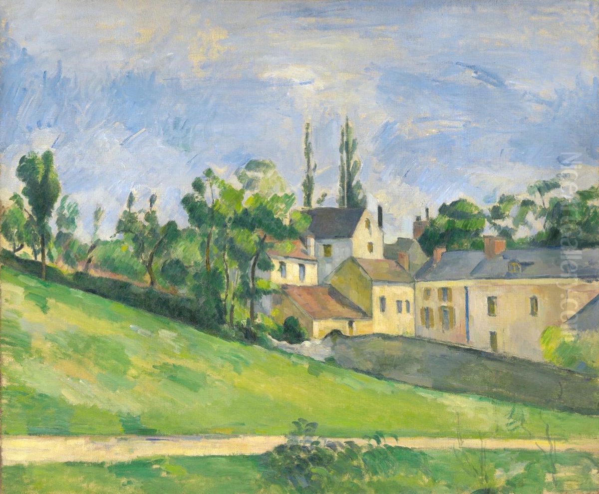 Le Chemin qui monte Oil Painting by Paul Cezanne