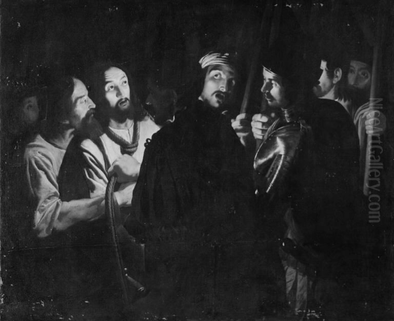 The Betrayal of Judas Oil Painting by Caravaggio