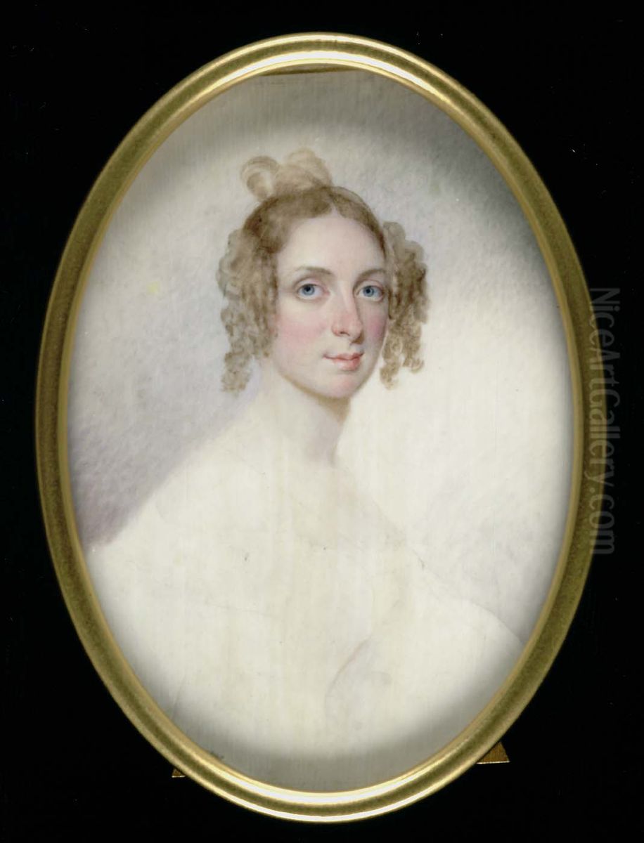 Portrait of a Lady Oil Painting by Alfred Thomas Agate