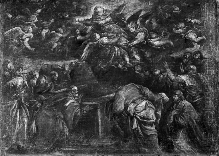 The Ascension of the Virgin Oil Painting by Francesco Bassano the Younger