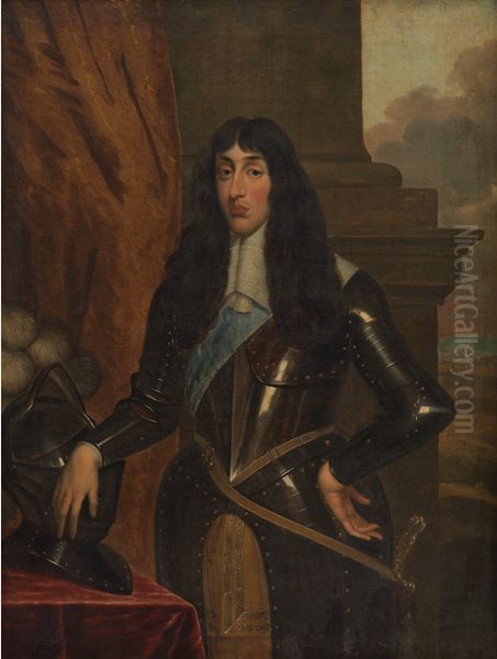 Portrait of Prince Henry of England Oil Painting by Simon Luttichuys