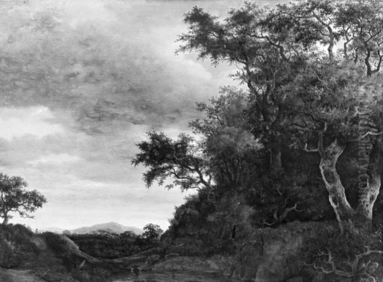 The Pool by the Hills Oil Painting by Cornelis Hendricksz. The Younger Vroom