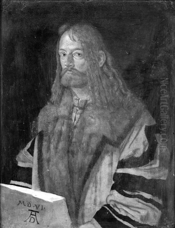 Portrait of the Artist Oil Painting by Albrecht Durer