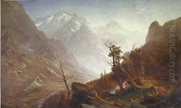Autumn in the Sierras Oil Painting by Albert Bierstadt