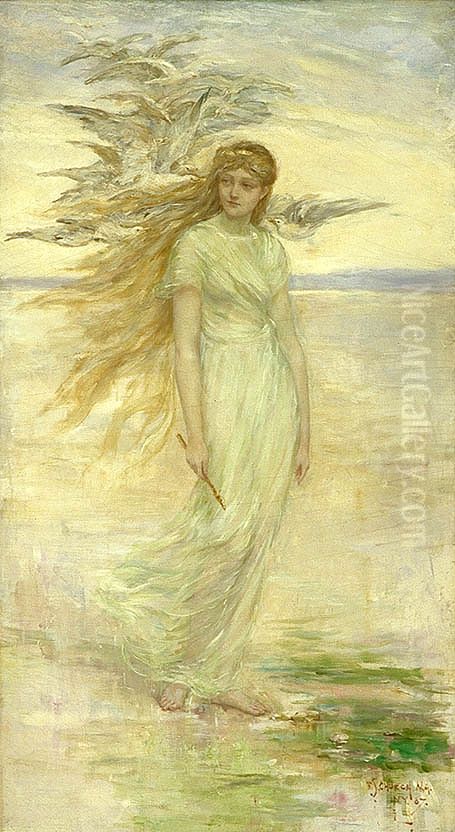 The Viking's Daughter Oil Painting by Frederick Stuart Church