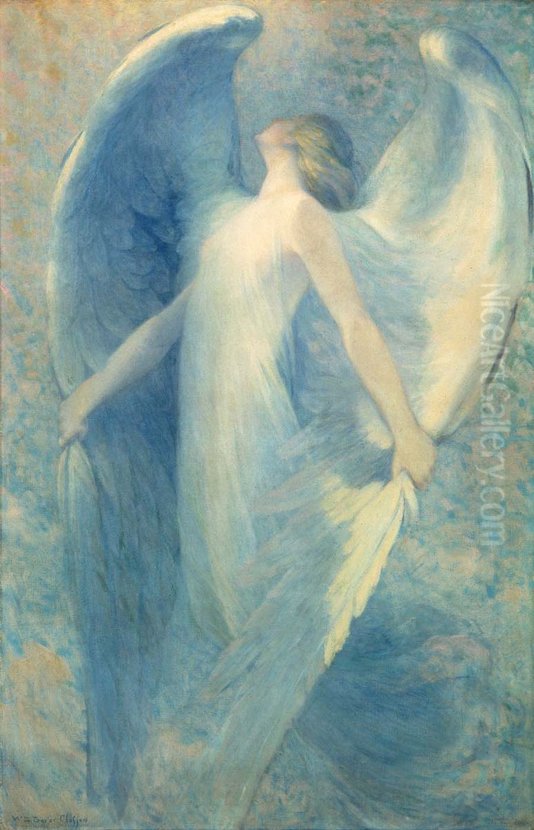 The Angel Oil Painting by William Closson