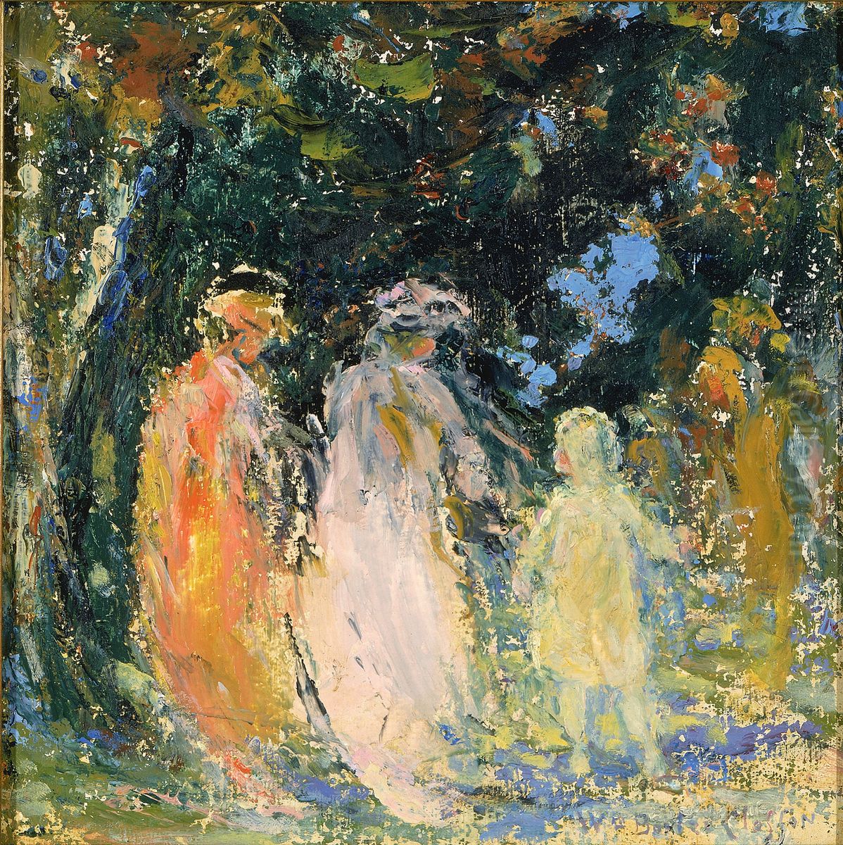 The Woodland Way Oil Painting by William Closson