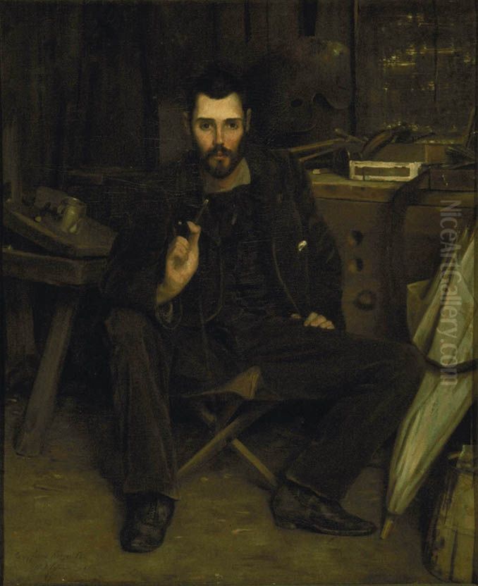 Kenyon Cox Oil Painting by William Anderson Coffin