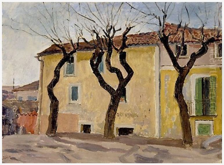 Corner, Vielle, France Oil Painting by Augustus John