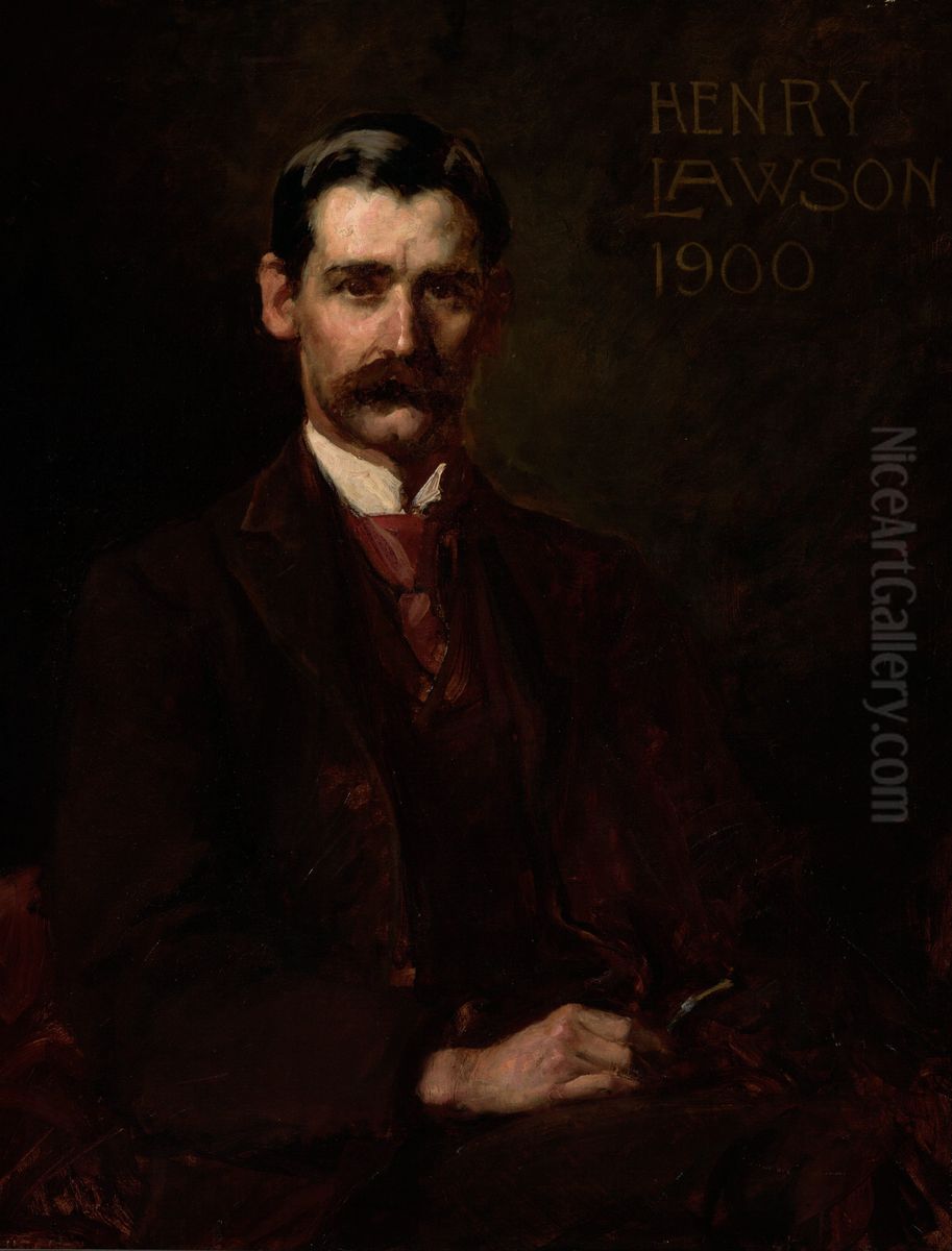Henry Lawson Oil Painting by John Longstaff