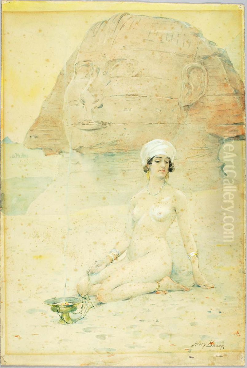 Spirit of the Sphinx Oil Painting by Henry Bacon