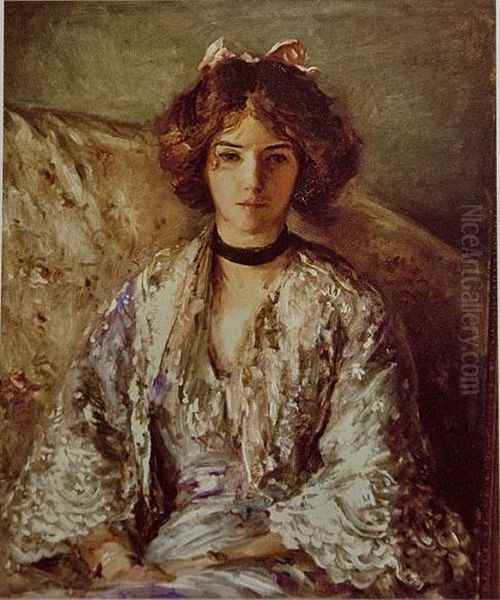 Ophelia Oil Painting by Philip Wilson Steer