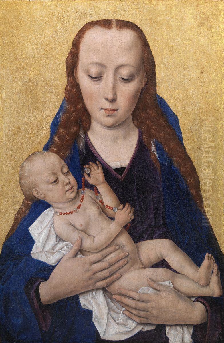 Virgin and Child Oil Painting by Dieric Bouts