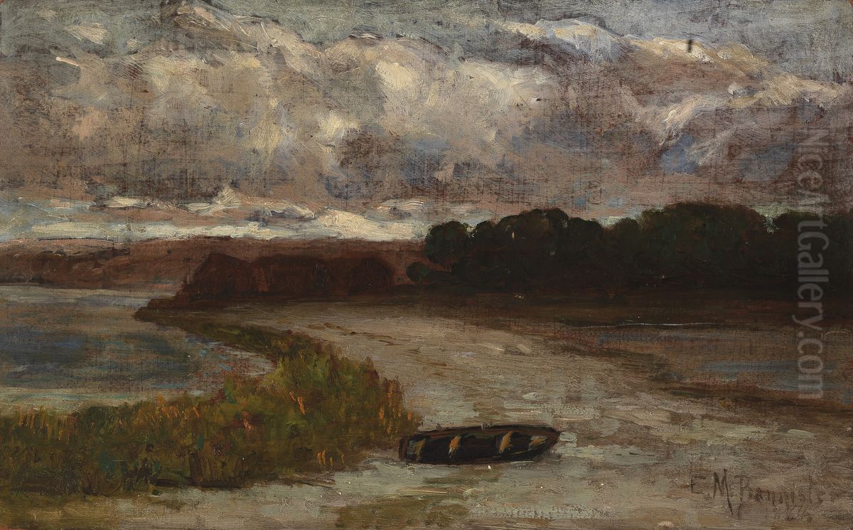Untitled Oil Painting by Edward Mitchell Bannister