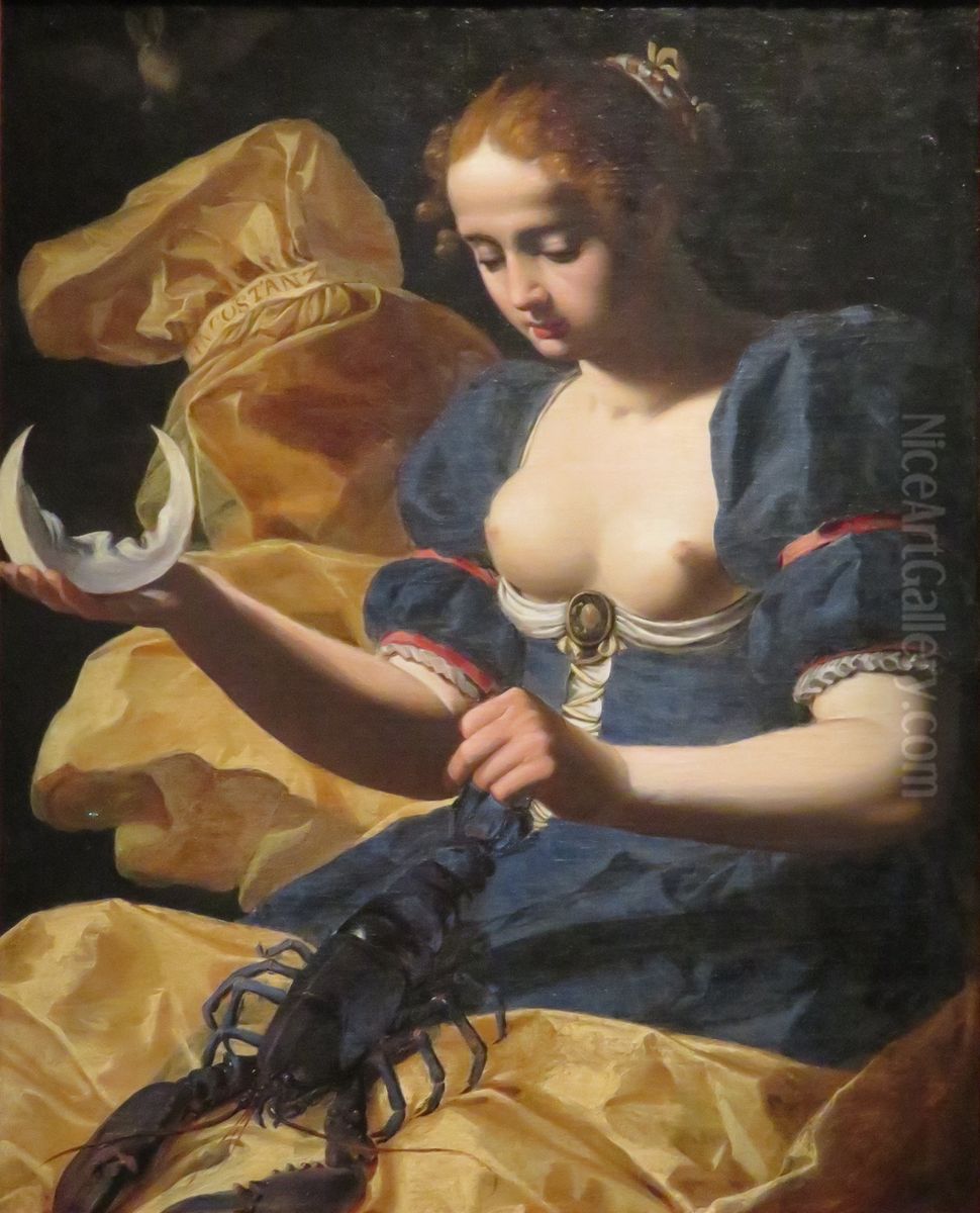 Incostanza. An Allegory of Fickleness Oil Painting by Abraham Janssens I